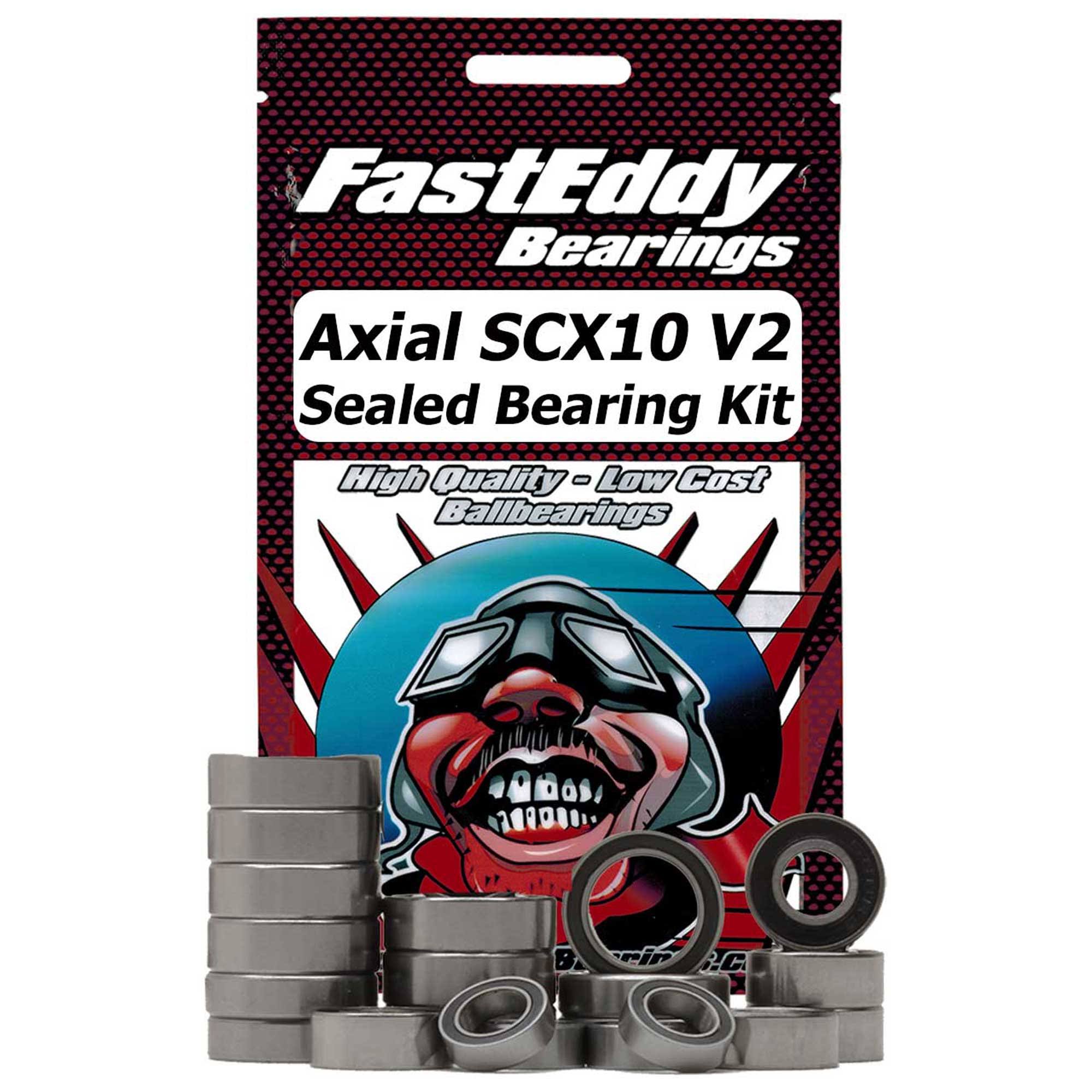 FastEddy TFE4437 Axial Scx10 II (V2) Sealed Bearing Kit