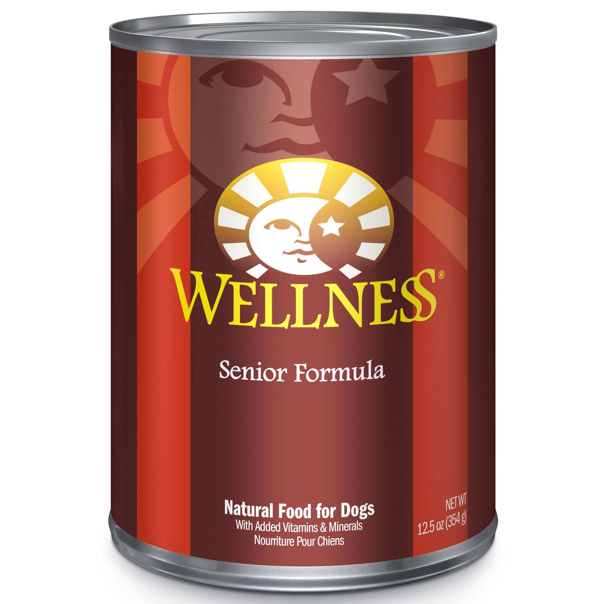 Wellness Complete Health Natural Wet Canned Dog Food - Senior, 12.5oz