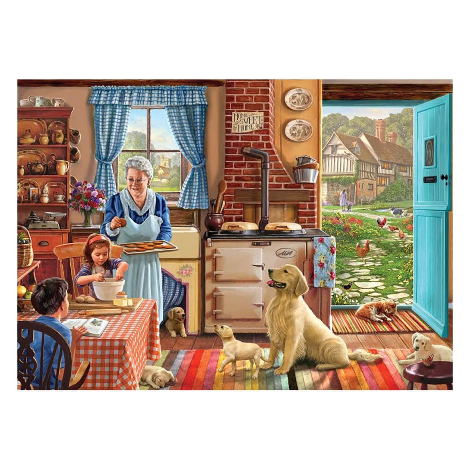 White Mountain Puzzles Home Sweet Home Jigsaw Puzzle - 1000pcs