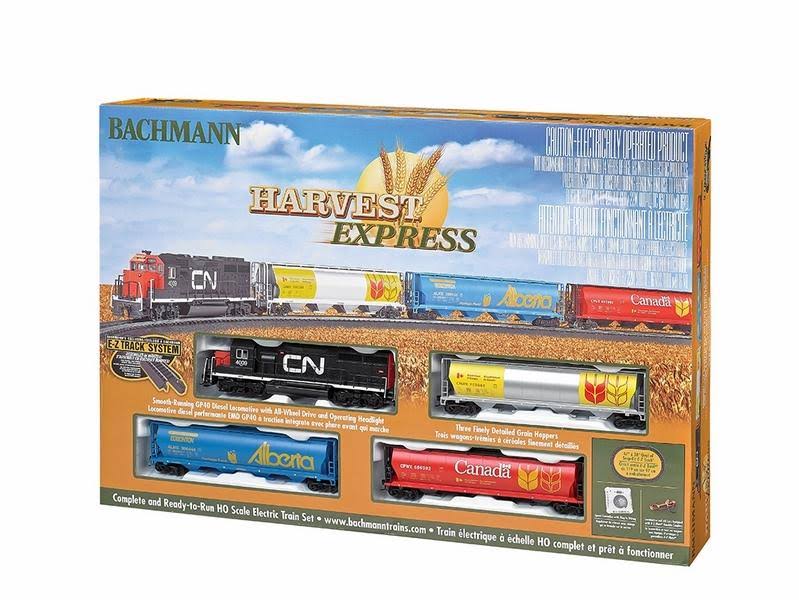 Bachmann Ho Harvest Express Electric Train Set