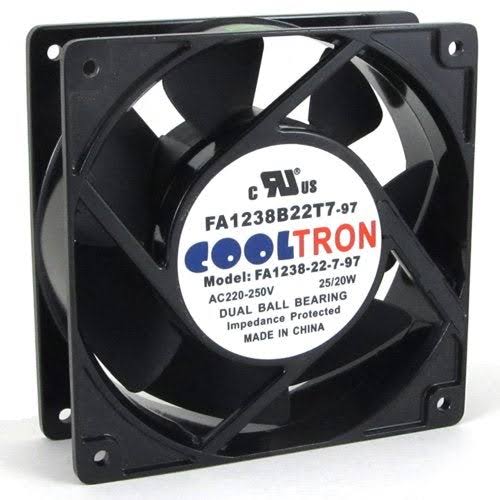 230V AC Cooling Fan. 120mm x 38mm HS