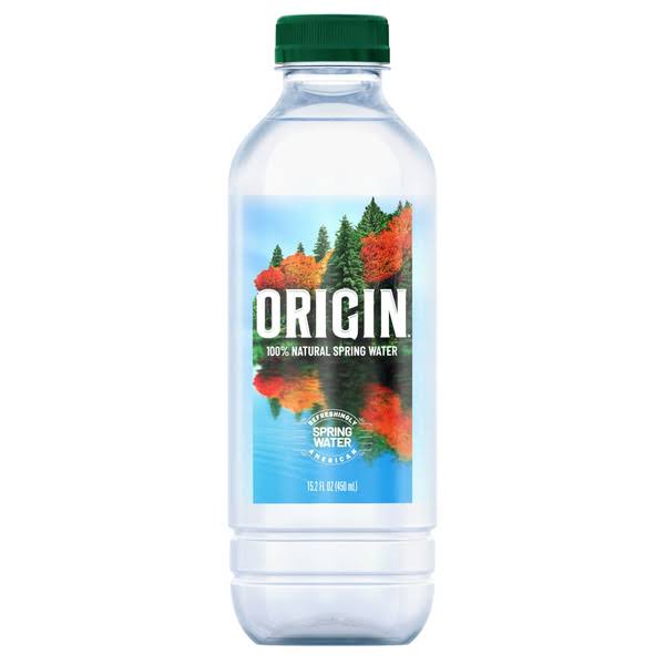 Origin Spring Water, 100% Natural - 15.2 fl oz