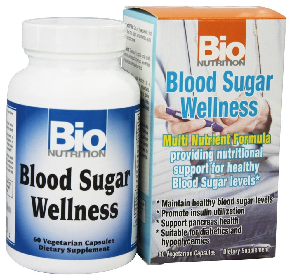 Bio Nutrition Blood Sugar Wellness Supplement - 60ct