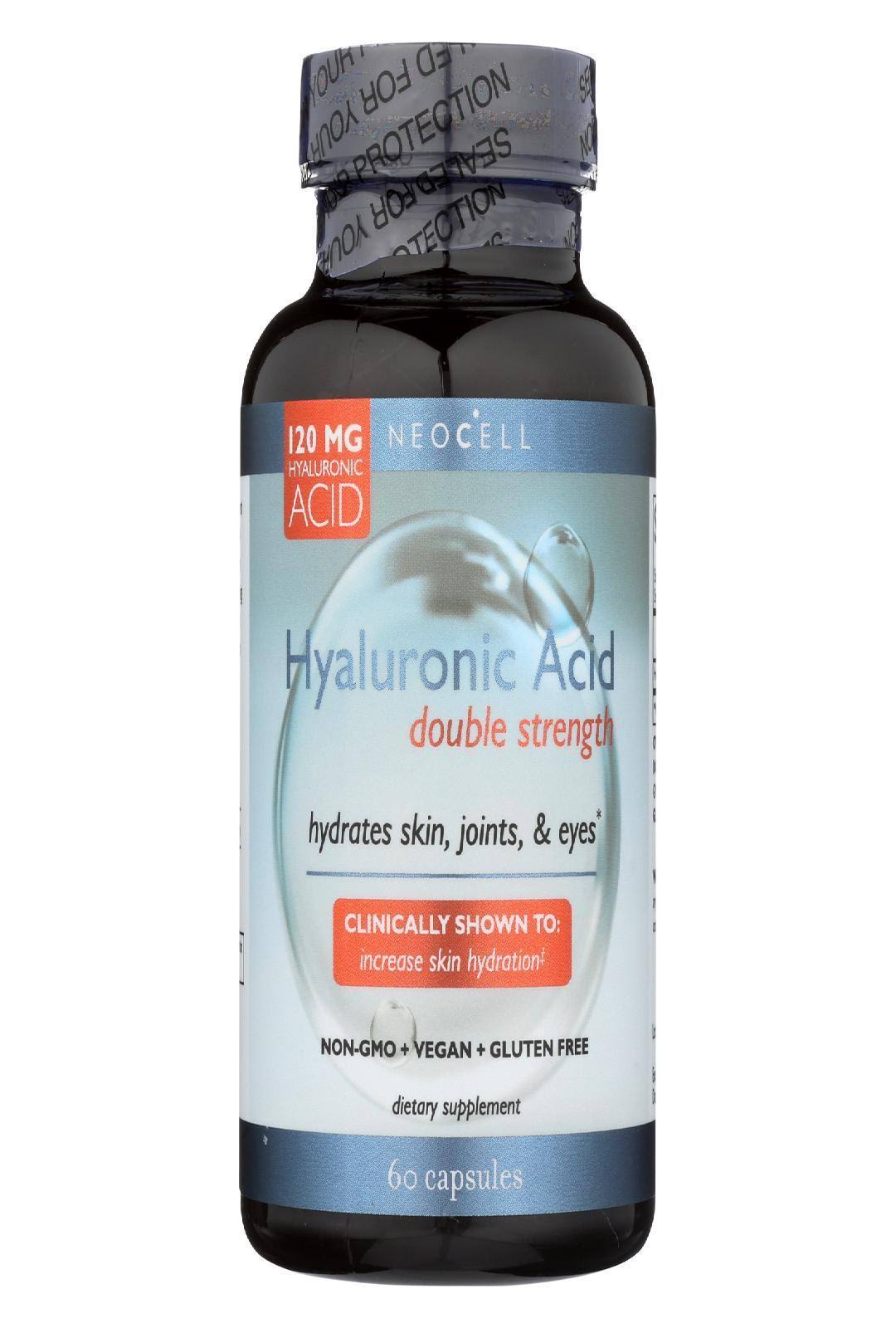 NeoCell Hyaluronic Acid Double Strength - 120mg, 60 ct