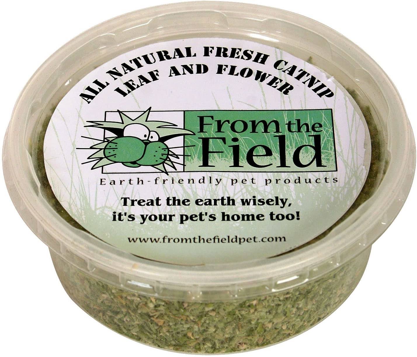 From The Field Catnip Leaf and Flower Tub