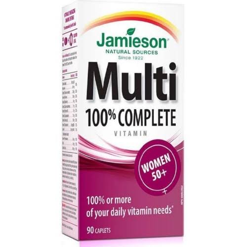 Jamieson Multi Womens 50+ 100% Complete 90 Caplets