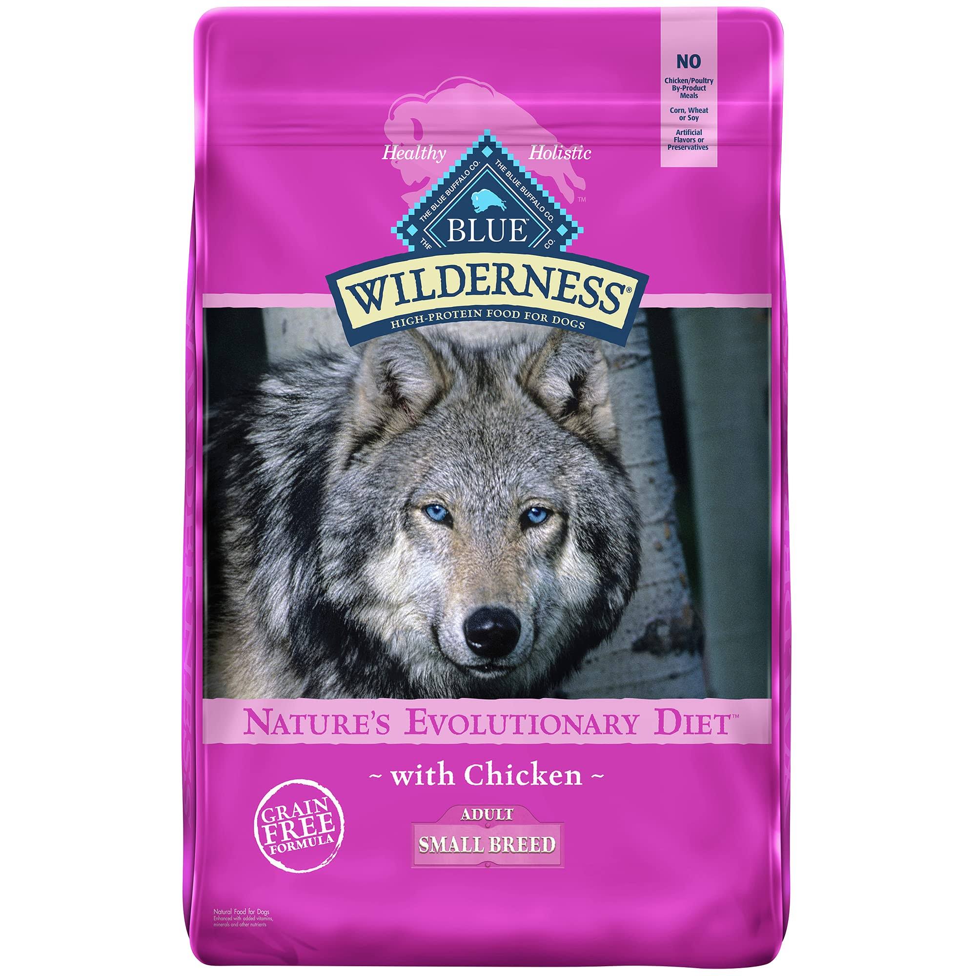 Blue Buffalo Wilderness High Protein Dry Adult Dog Food - 11 lb, Chicken