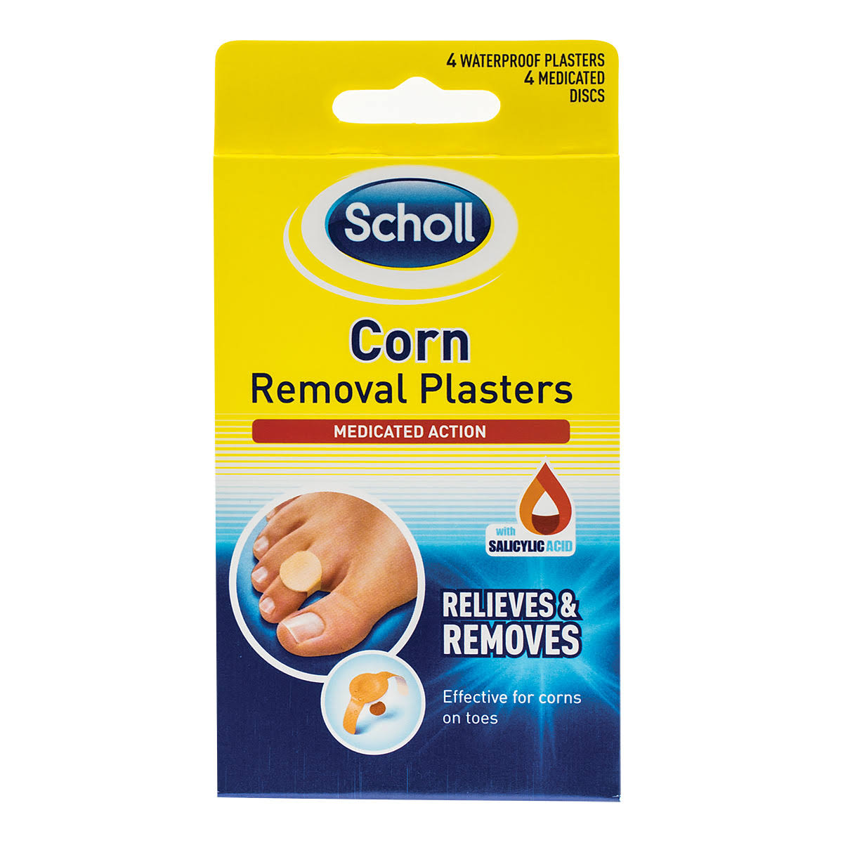 Scholl Medicated Corn Removal Plaster - 8ct