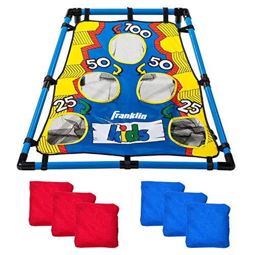 Franklin Sports Kids Bean Bag Toss Great for Kids Indoor Outdoor Use Includes 31 x 33 Target 6 4 Bean Bags