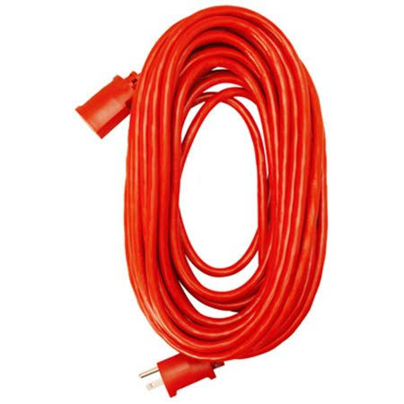 Master Electrician Vinyl Extension Cord - 100ft, Red