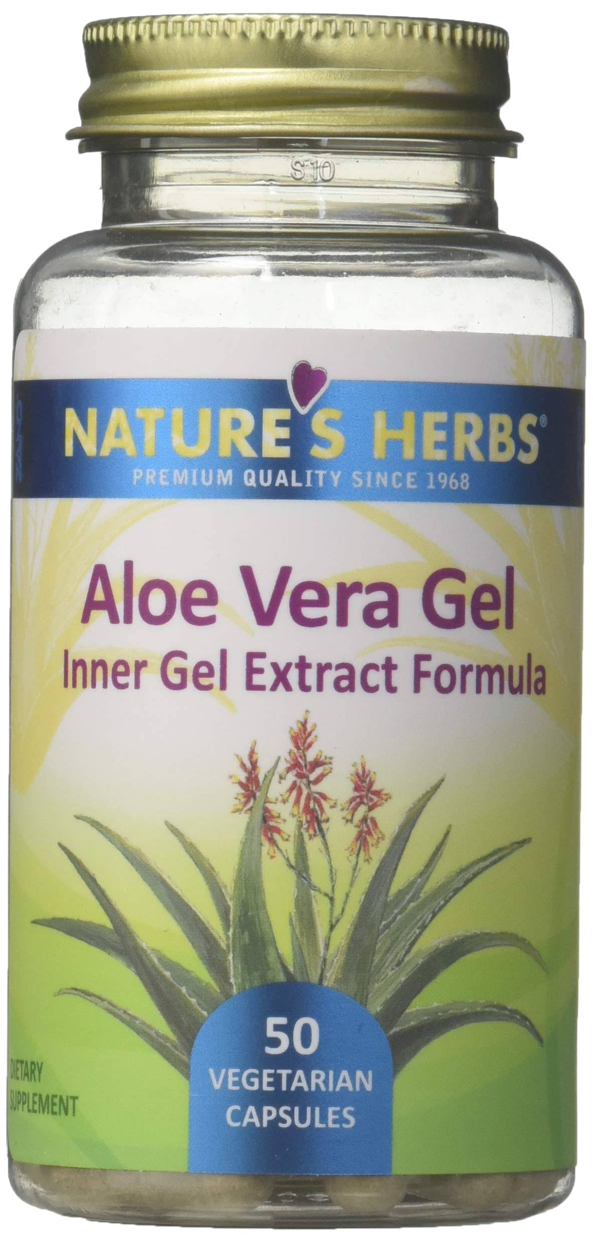 Nature's Herbs Aloe Vera Gel - 50ct