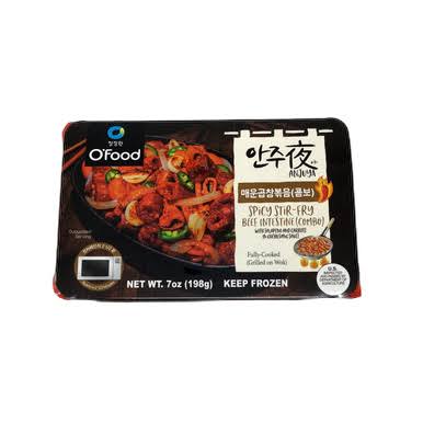 Chung Jung One Spicy Stir-Fry Beef Intestine (7 oz.)