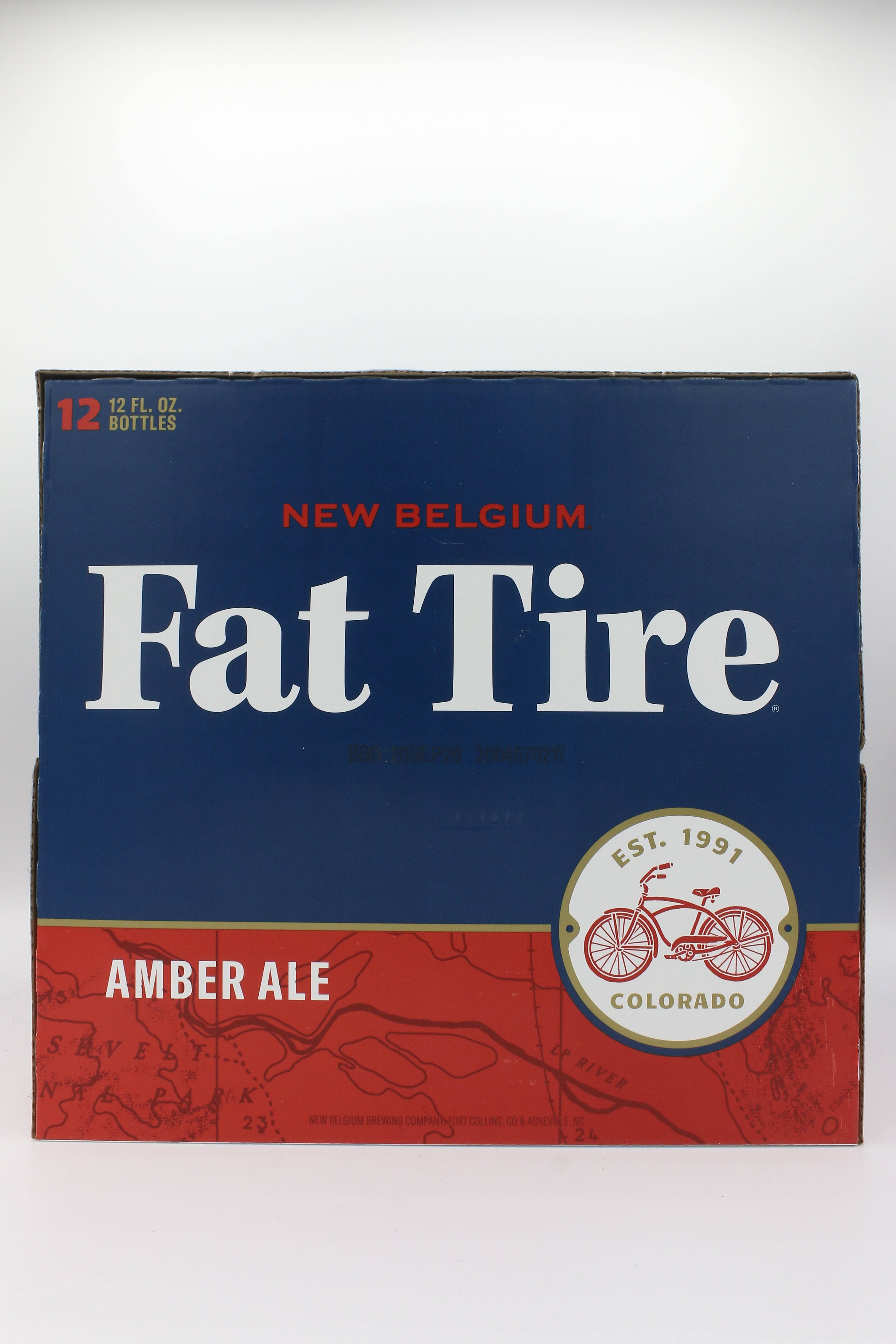 New Belgium Fat Tire Amber Ale - 12 Cans