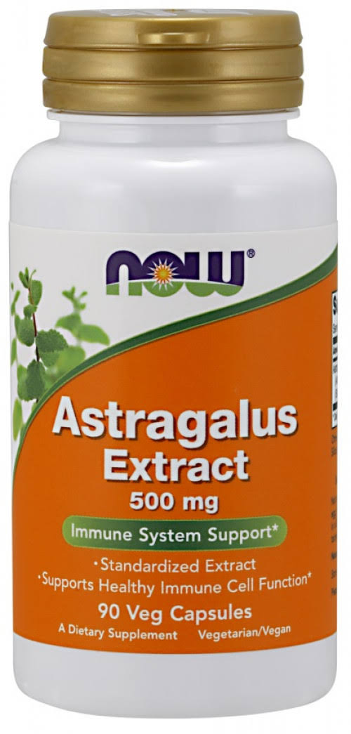 Now Foods Astragalus Extract Supplement - 90 Veg Capsules