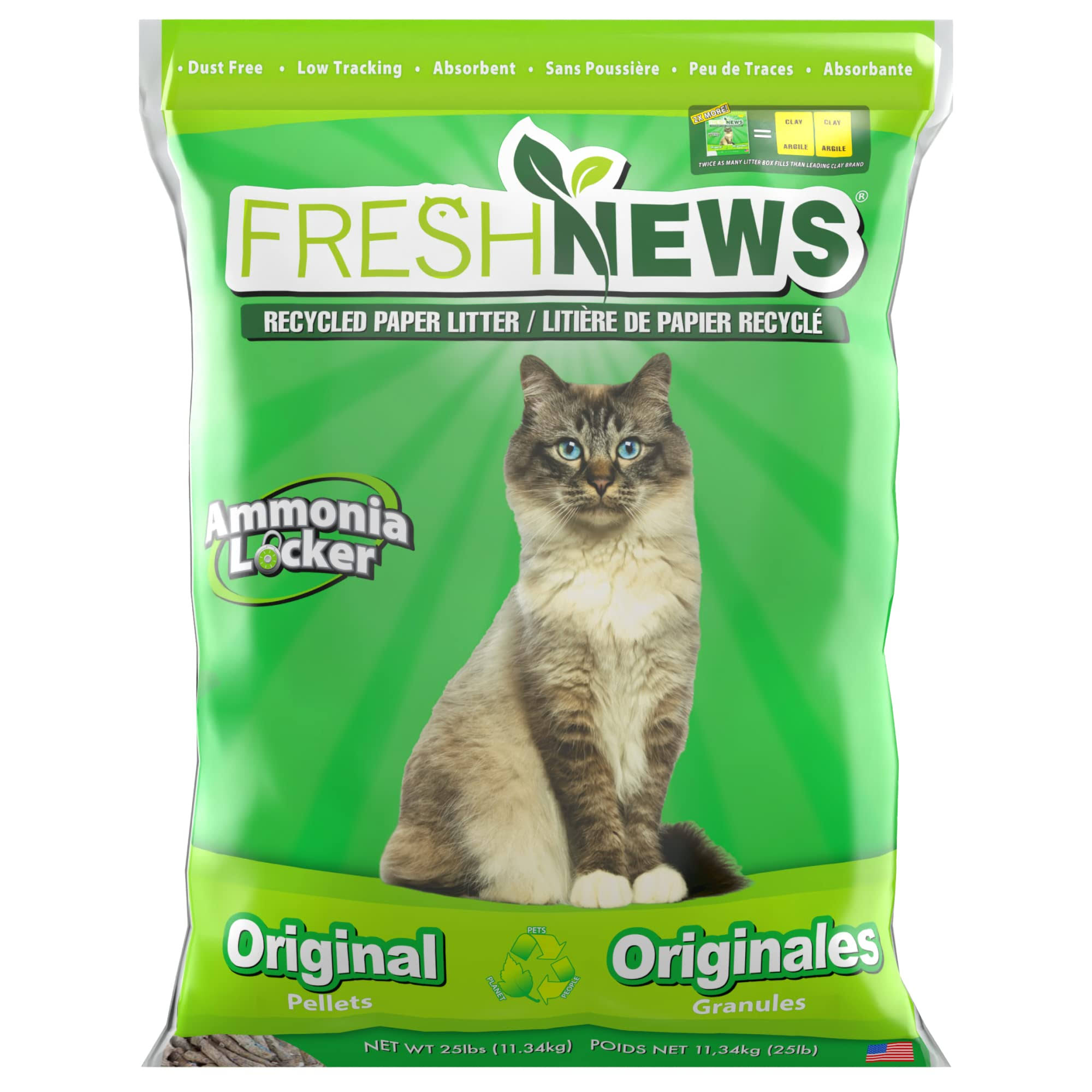 Fresh News Cat Litter - 25lbs