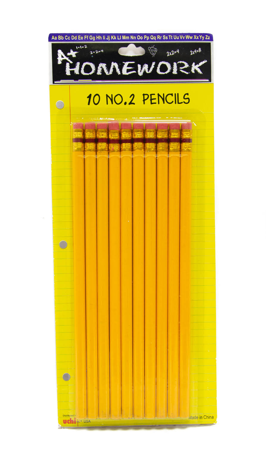 Pencils No 2 10 Count Case Pack 48