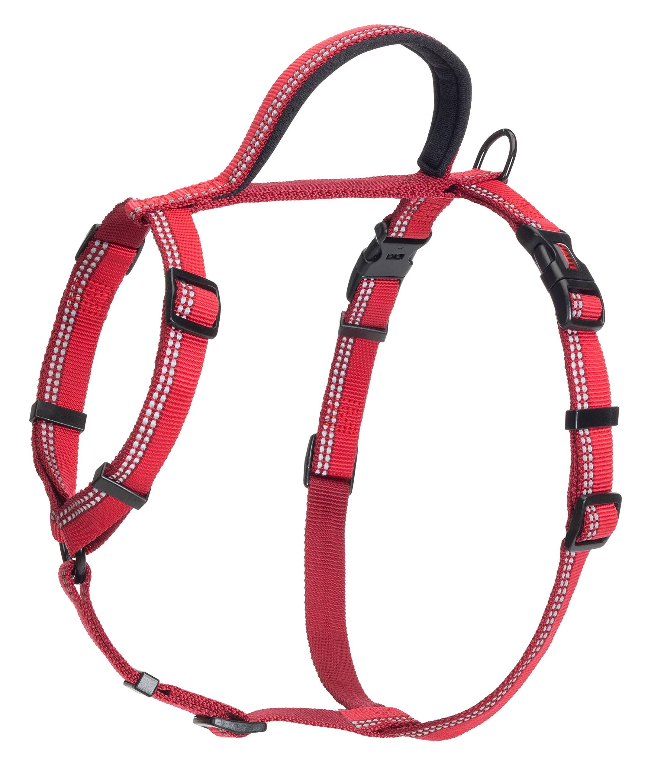 The Company of Animals Halti Nylon Walking Dog Harness - Red, Medium, 56-76cm