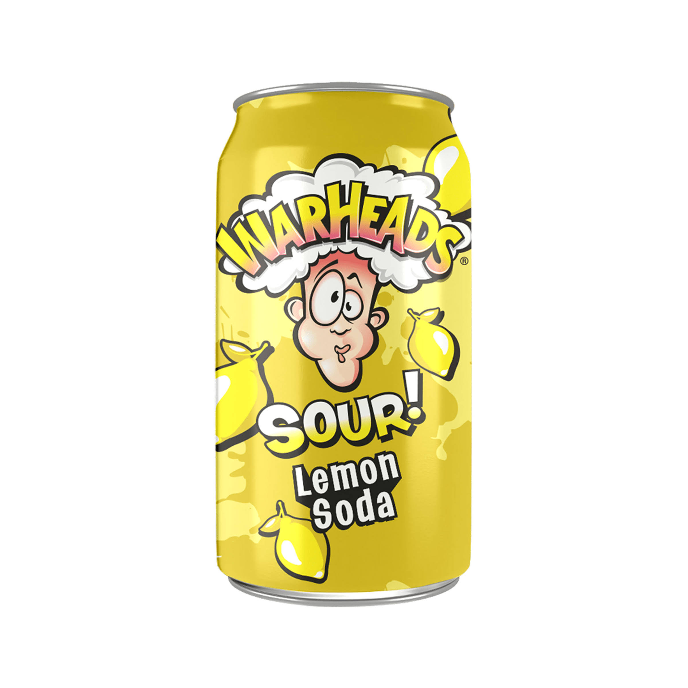 Warheads Sour Lemon Soda 330ml