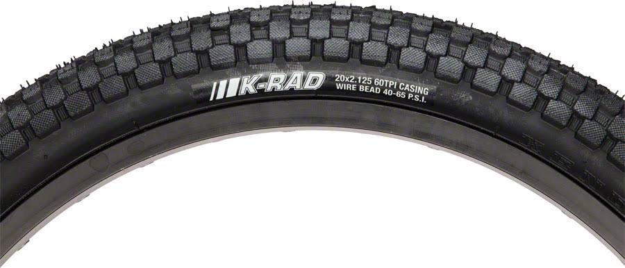 Kenda K Rad Steel Bead Tire - Black, 26" x 2.3"