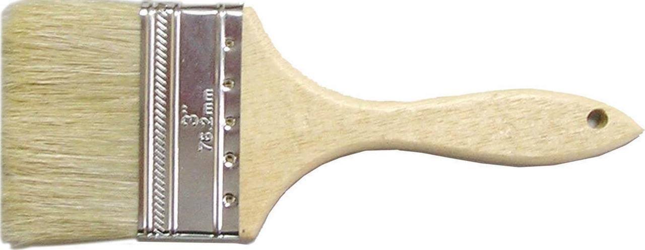 Mintcraft Chip Paint Brush - Wood Handle, 3"