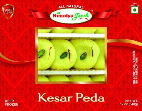 Himalya Fresh Kesar Peda 12 oz Premium