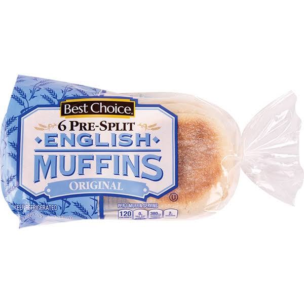Best Choice English Muffin - 6 Ct