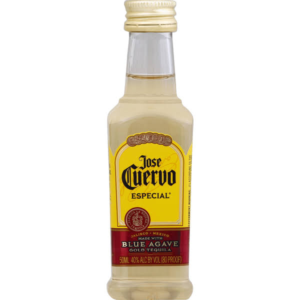 Jose Cuervo Especial Tequila, Gold - 50 ml