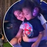 Kylie Jenner flaunts her curves and matches jeans with daughter Stormi, 4, during Travis Scott's concert in London