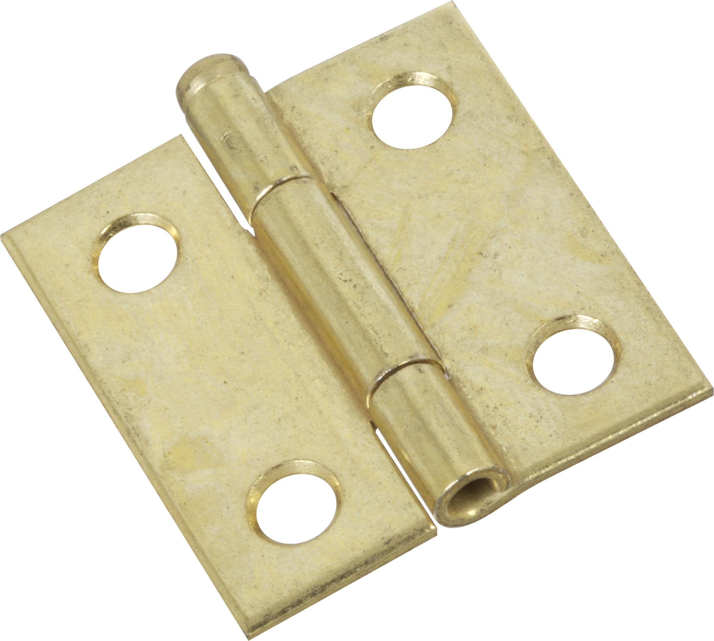 National Hardware Removable Pin Hinge - Brass