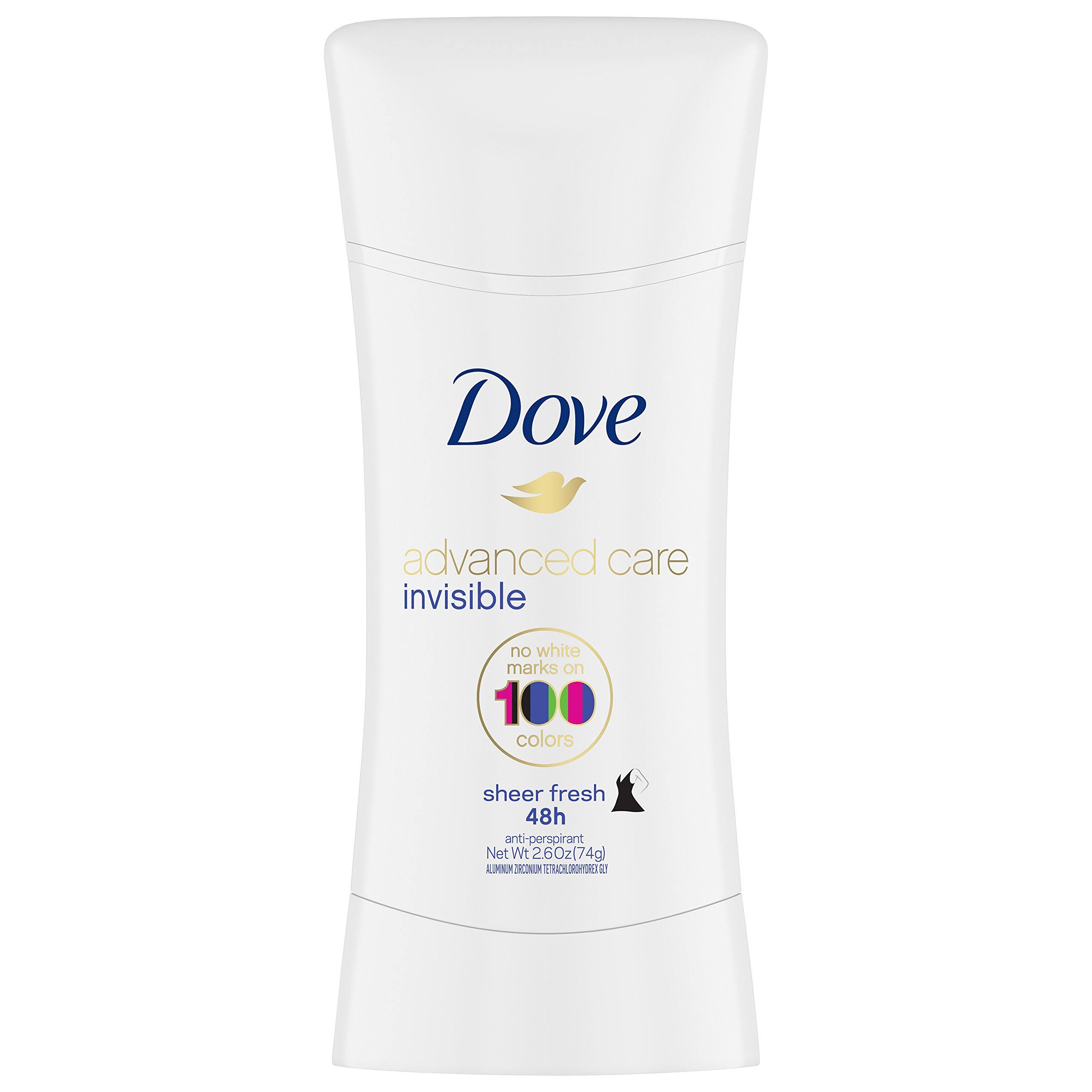Dove Advanced Care Invisible 48h Anti-Perspirant - Sheer Fresh, 2.6oz