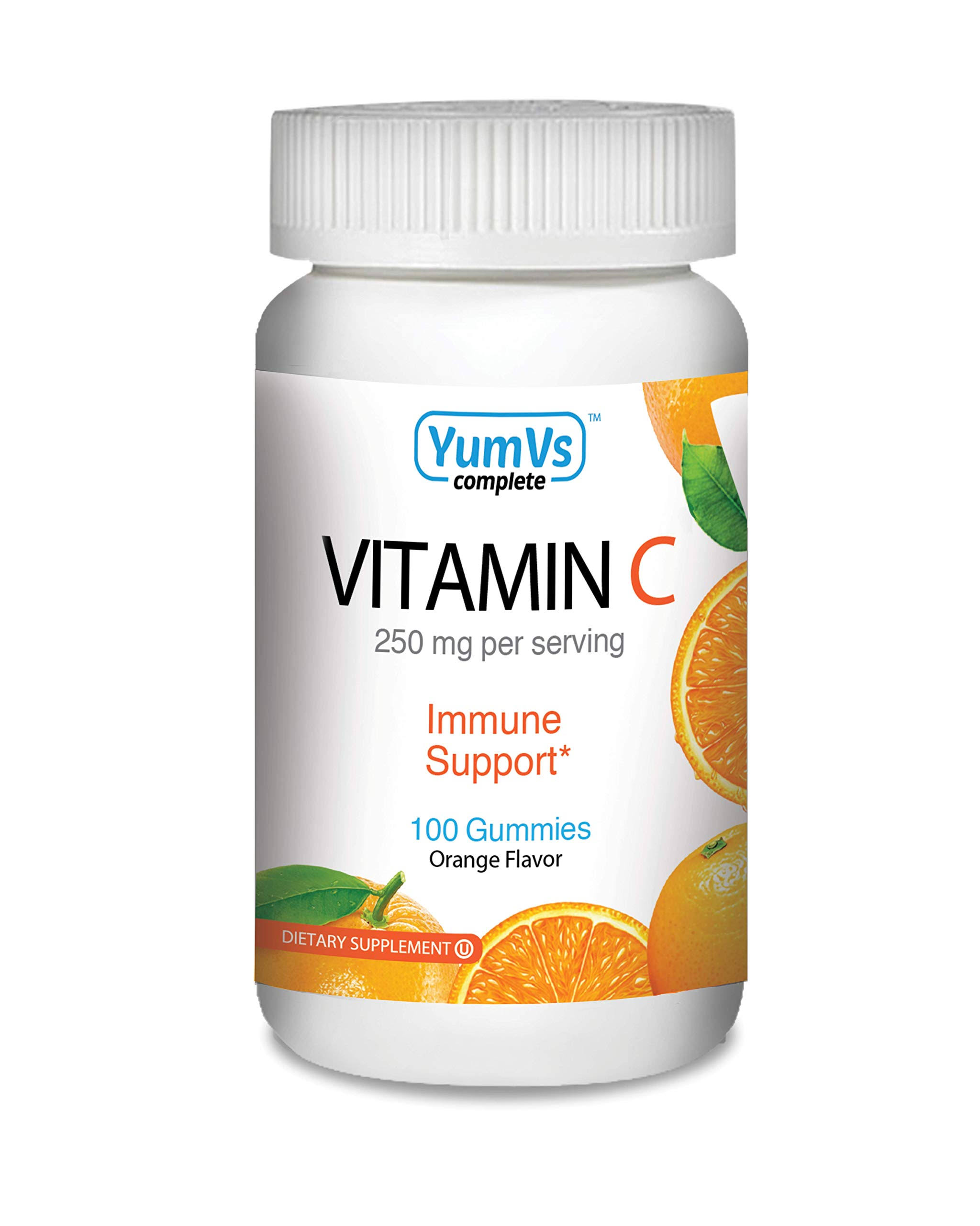 Vitamin C Gummies by YumV's | Daily Dietary Supplement for Adults and Kids 100ct