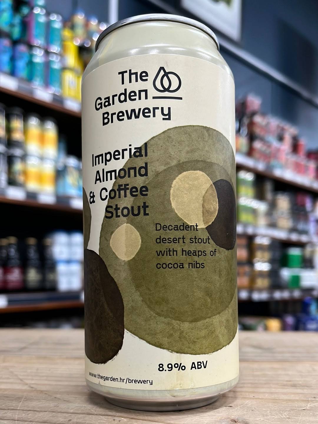 The Garden Imperial almond & Coffee Stout 440ml Can