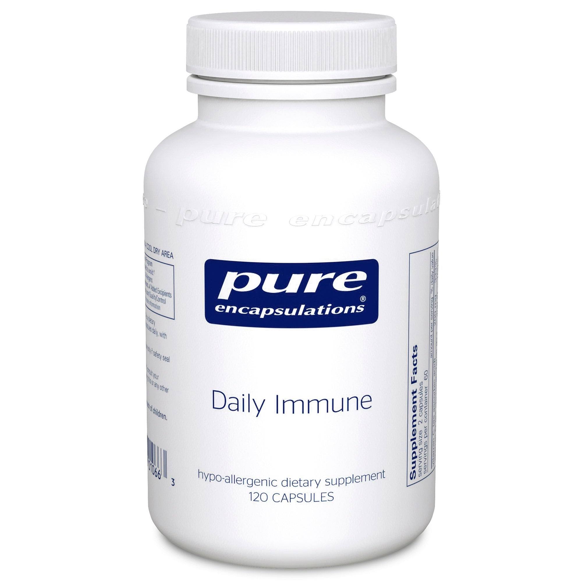 Pure Encapsulations Daily Immune Supplement - 120 Capsules