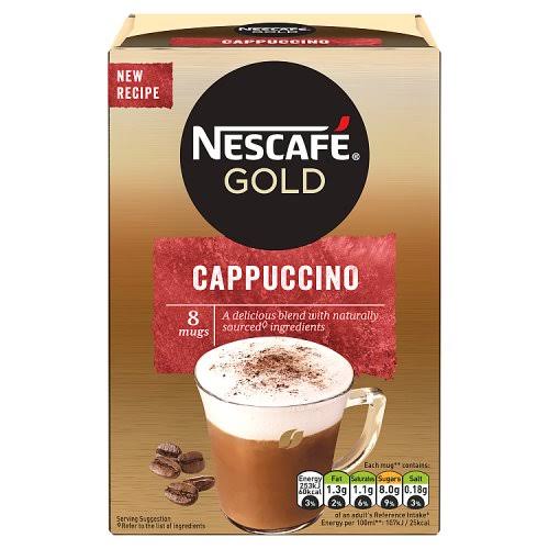 Nescafe Gold Cappuccino 8s Delivered to Canada