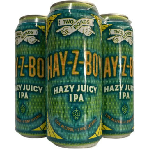 Two Roads Hay-Z-Boy Hazy IPA - 16oz Can