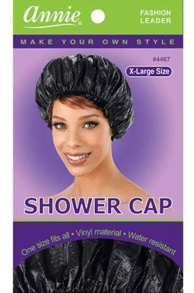 Annie Shower Cap Extra Large #4467 - Black