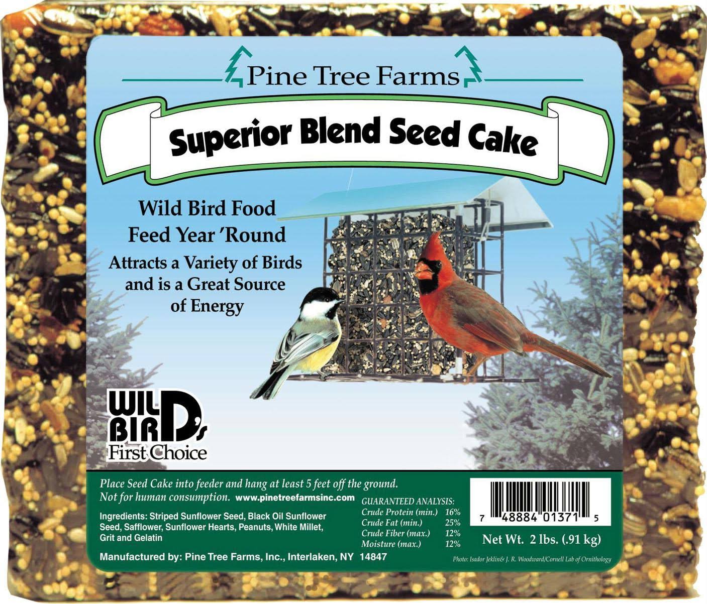 Pine Tree Farms 1371 Superior Blend Seed Cake - 2lbs