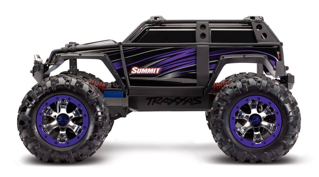 Traxxas . TRA Traxxas Summit RTR 4WD Monster Truck Purple with TQi