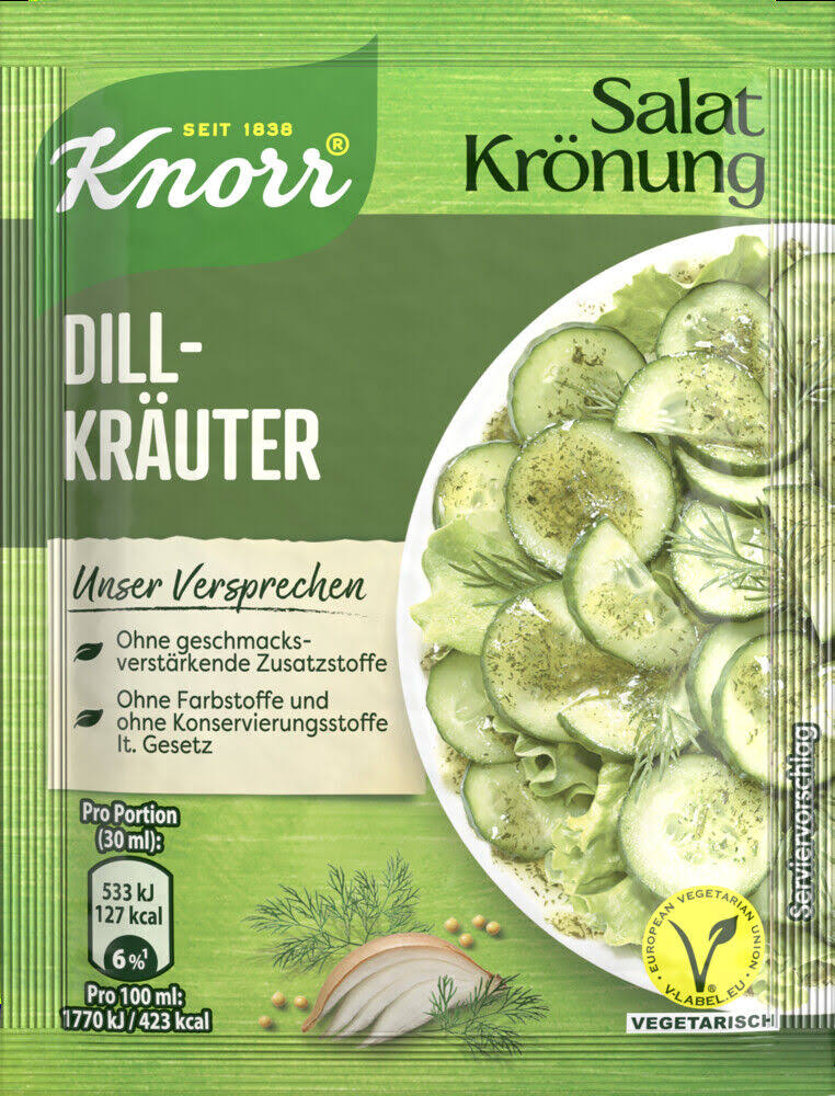 Knorr Salad Coronation Kitchen Herbs Salad Dressing