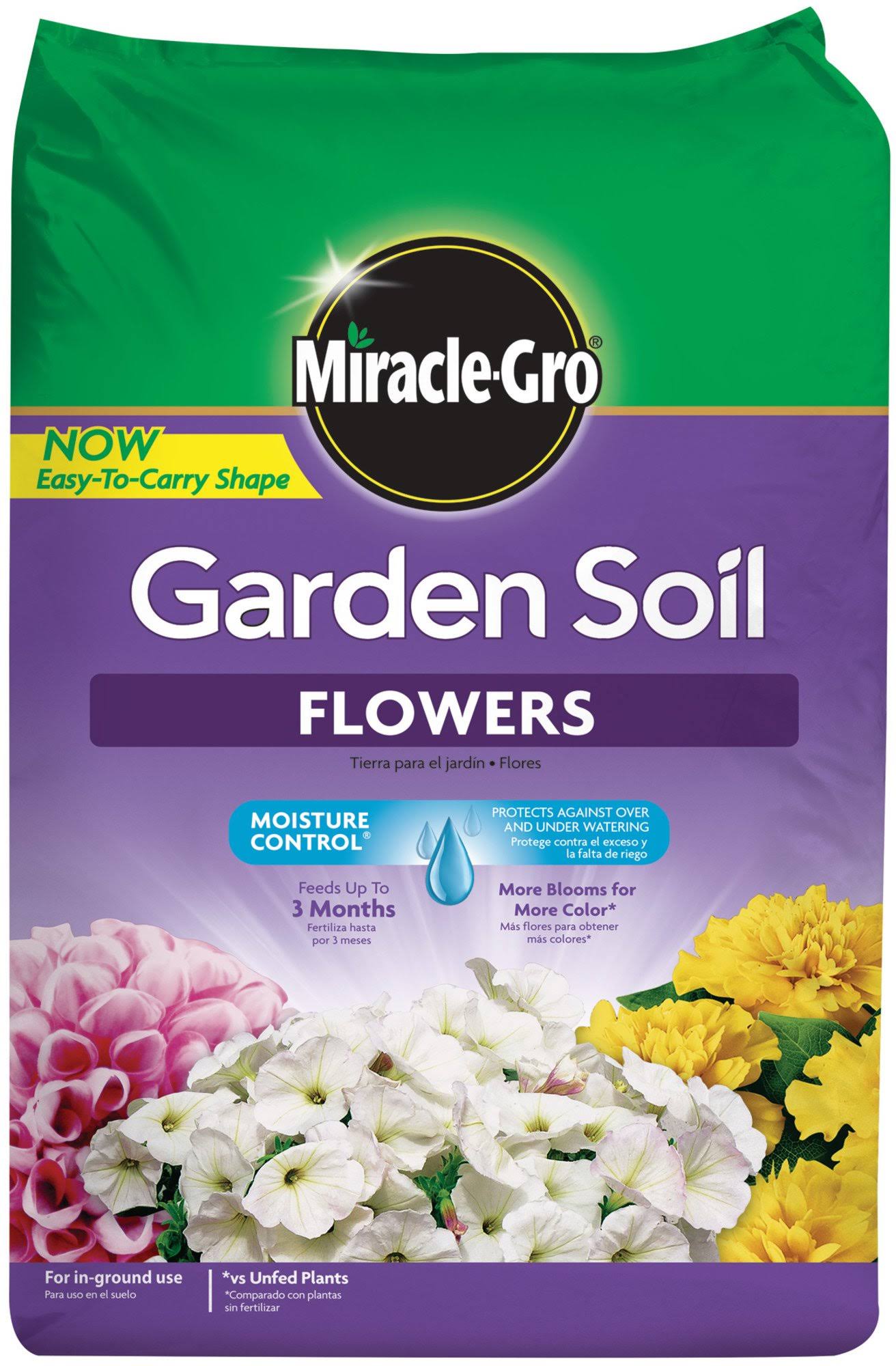 Miracle-Gro Garden Soil for Flowers - 1.5 cu. ft