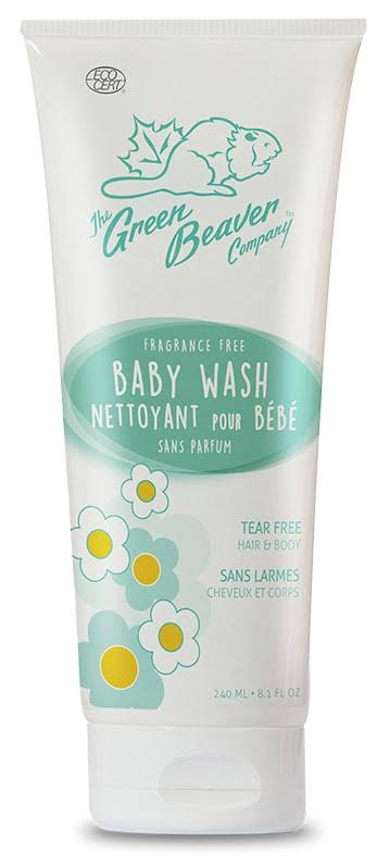 Green Beaver Baby Wash Fragrance Free, 240ml