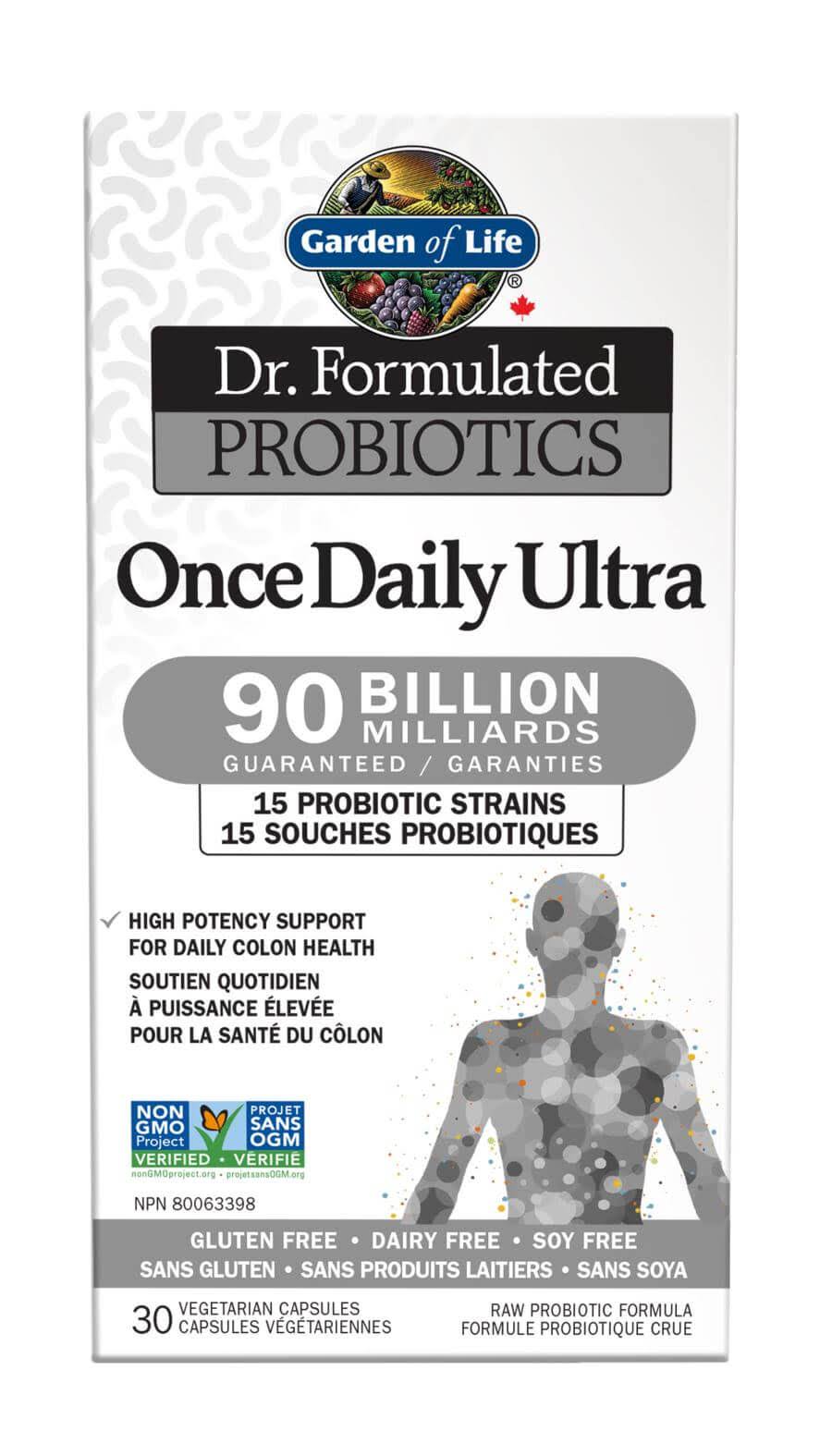 Garden of Life Dr. Formulated Probiotics - Once Daily Ultra Capsules