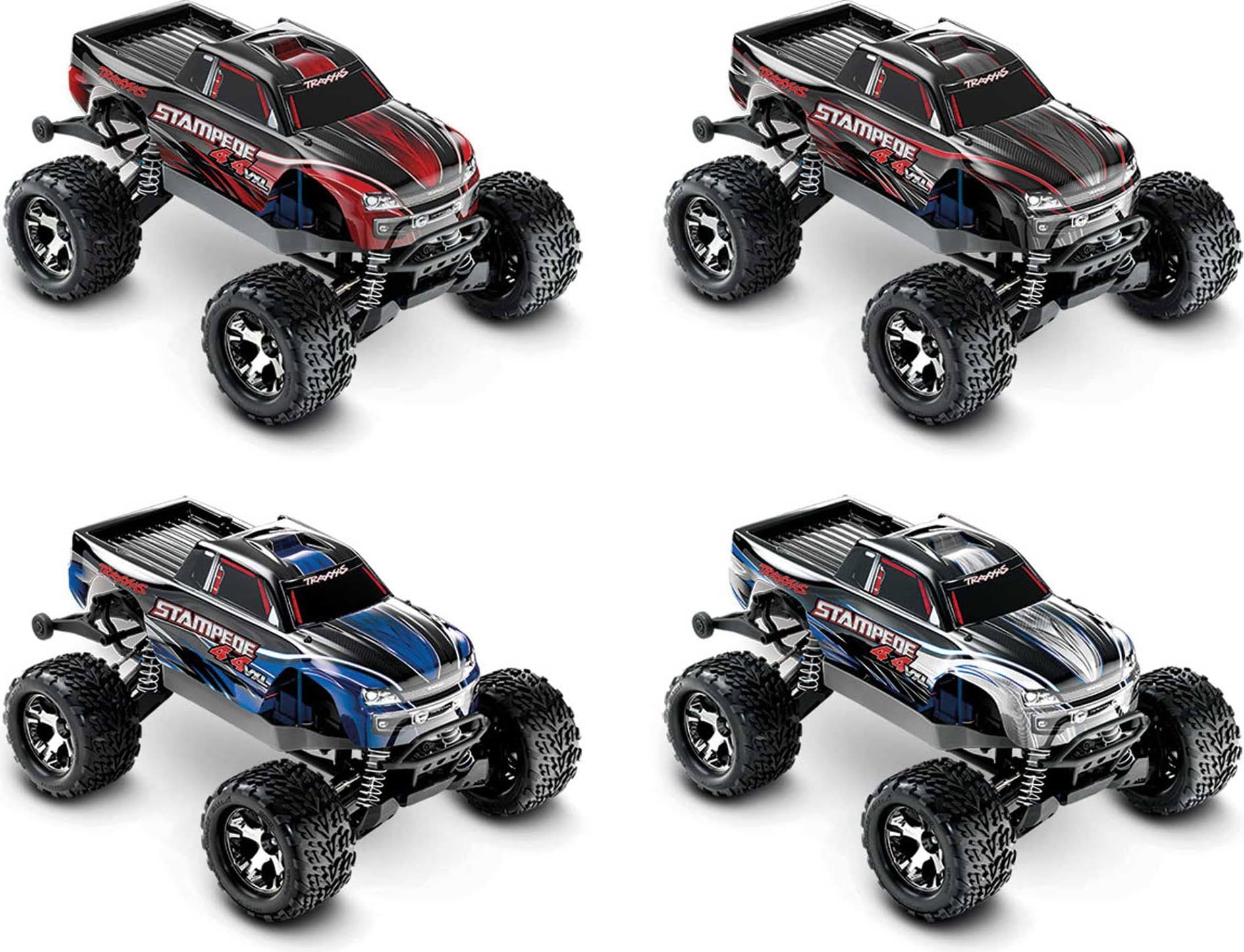 Traxxas 67086-4 Stampede 4X4 VXL Brushless RTR Truck - Red