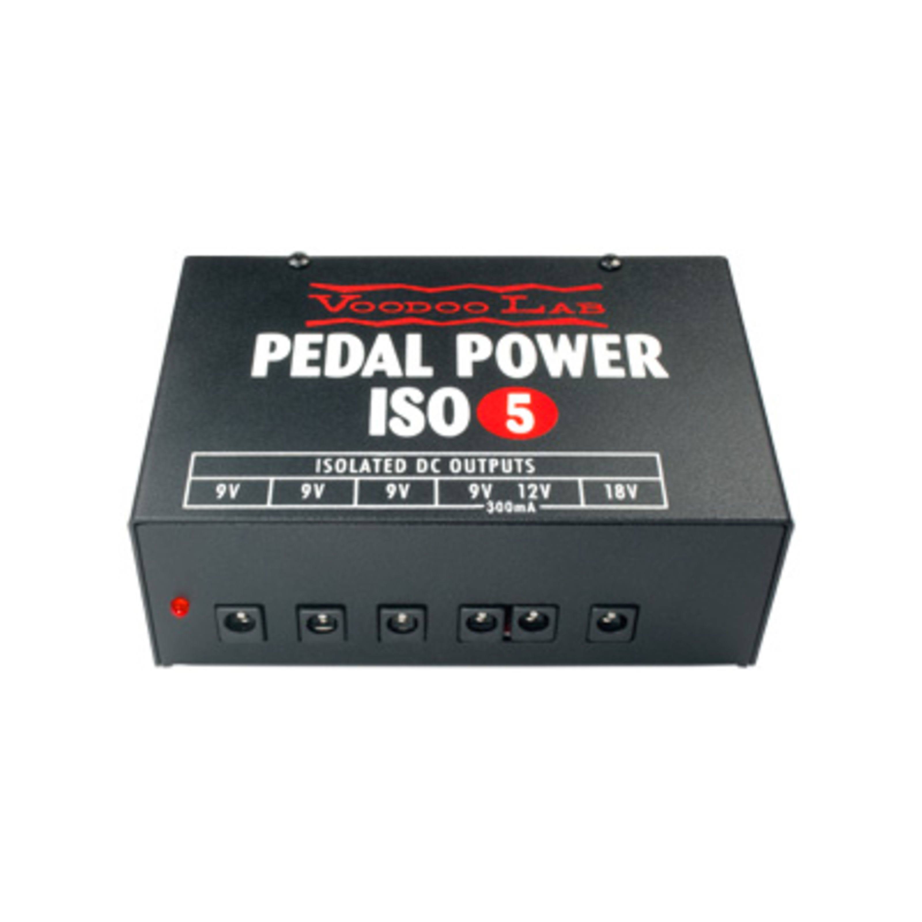 Voodoo Lab Pedal Power ISO 5 Isolated Power Supply - Black