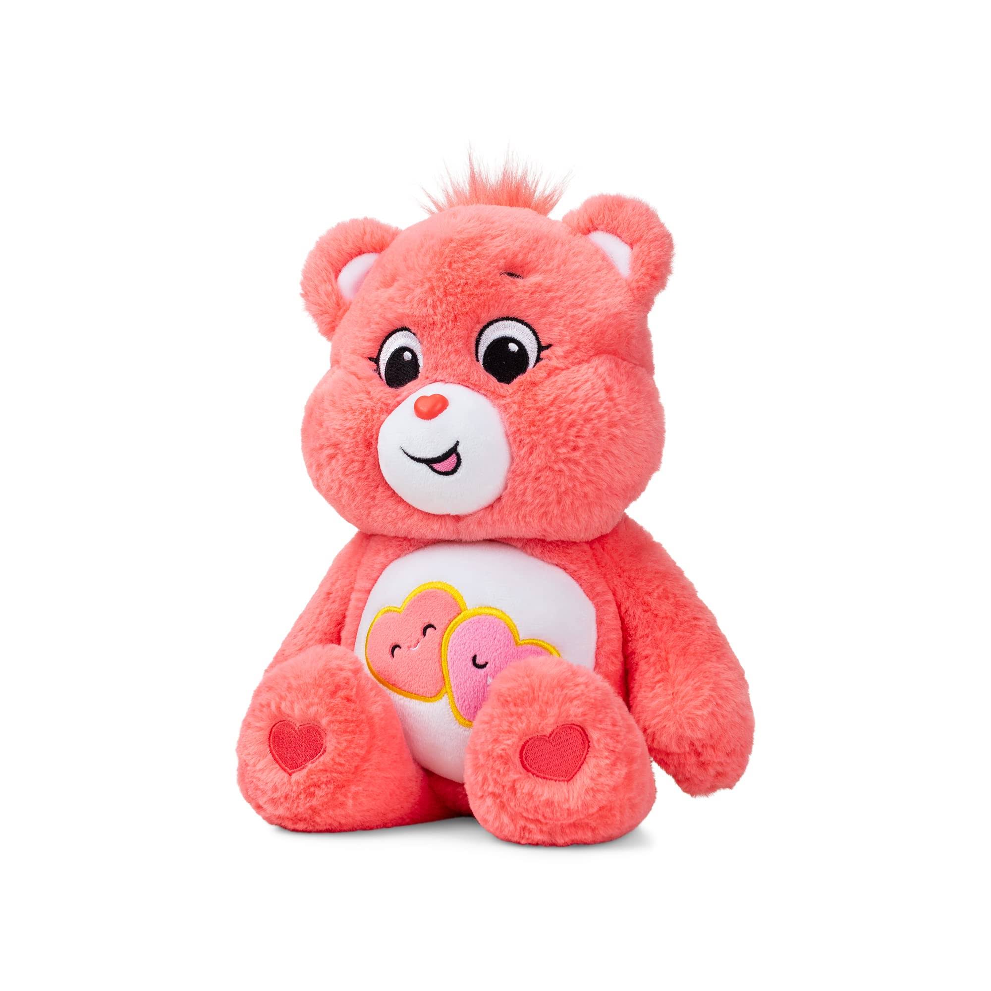 Care Bears 9" Bean Plush - Love-A-Lot Bear