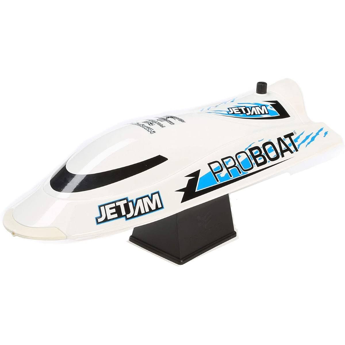 Pro Boat Jet Jam Pool Racer RC Boat, RTR, White - PRB08031T2