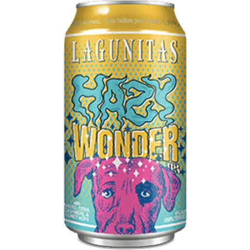 Lagunitas Beer, Hazy Wonder IPA - 12 pack, 12 oz cans
