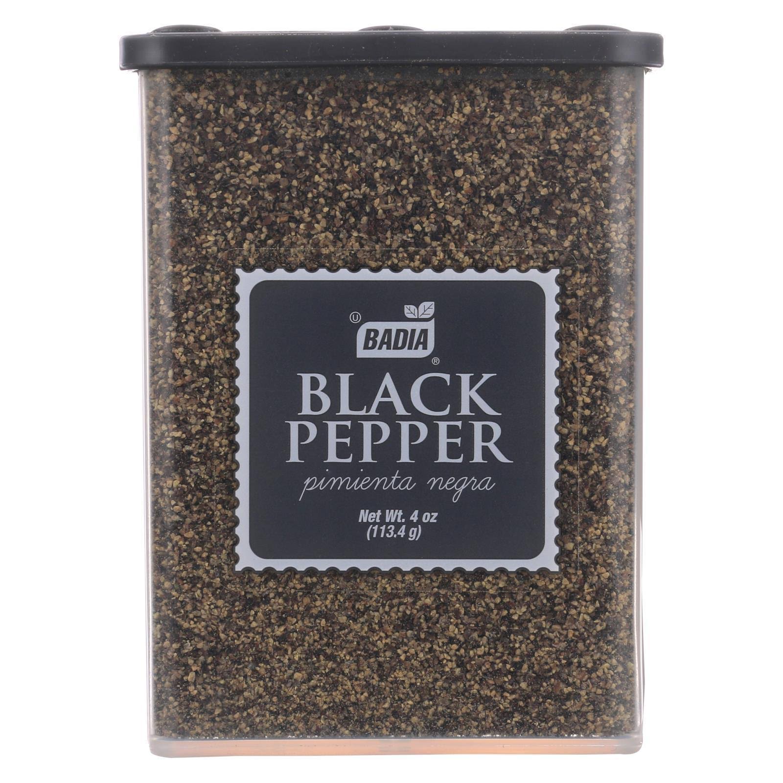 Badia Ground Black Pepper Can - 4oz