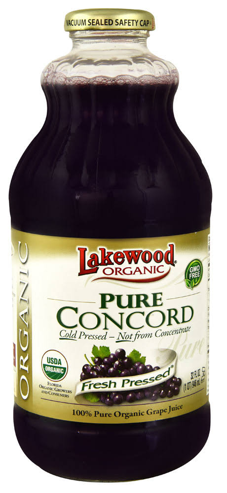 Lakewood Organic Pure Concord Grape Juice - 32oz