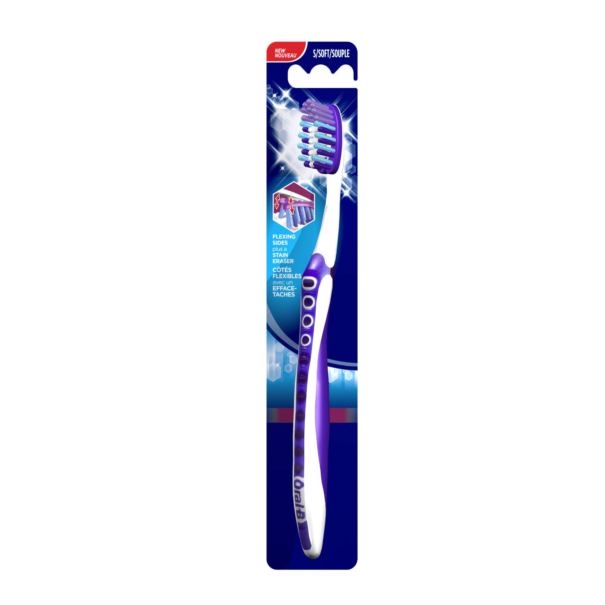Oral B 3D White Pro Flex Manual Toothbrush - Soft